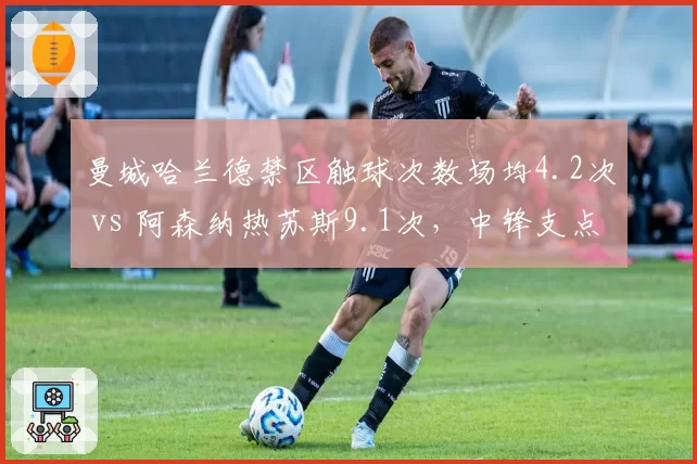 曼城哈兰德禁区触球次数场均4.2次 vs 阿森纳热苏斯9.1次，中锋支点作用反差明显